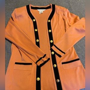 Exclusively Misook open cardigan‎ Womems Size XS NWOT